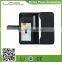 mobile phone leather wallet with card holder smart phone leather case