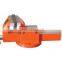 6" HT250 casting base High carbon steel opening heavy duty stationary type bench vice