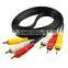 SIPU high quality xx japan av cable best price 3rca audio cable high quality av input output cable