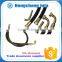 Foshan factory rubber bellows bend pipe black hose 2 inches