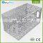Wholesale high quality multifunction rectangular sliver metal desktop organiser