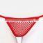 woman sexy hot fishnet bra and g-string set