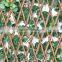 2015 new artificial rose leaf decorative garden fence