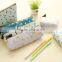 2015 wholesale fancy personalized pu unbranded pencil case with candy colour