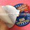 laser cut outline shape iron on woven patch,woven badge for uniform