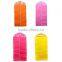 Eco-friendly clear garment bag with zipper