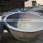 hebei good quality large steel hemisphere tank pipe dome end cap for boiler