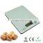 Electronic Digital Kitchen Scale with Tempered Glass Platform