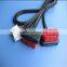Factory custom obd to housing cable obd2 flat wiring harness