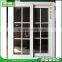 White color upvc/pvc sliding window with grill for container house cheap sliding window