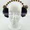 Children Winter Black Knitted Earmuff