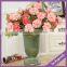 7 branches artificial indoor decoration silk plastic mum flower for sale