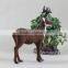 custom plush stuffed mechanical zoo animal set walking animal toy deer