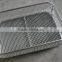 Stainless steel wire basket Fry basket /cleaning Metal Baskets/drying wire basket /rack /medical instrument cleaning baskets