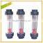 Plastic 3/4" DN25 flow meter transmitter with 200LPH and plastic injection molding
