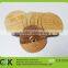 customs favorite smart&IC chip card with wooden material
