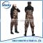 wide applications waterproof fishing work wear providing water proof protection from feet to chest /pvc tarpaulin waders