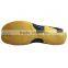 Mens Flat Diving Shoes, Black Wading Shoes, Comfortable Fishing Shoes