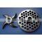 stainless steel meat mincer plates knives butcher supplies