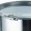 Stainless steel storage buckets