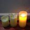 Remote Dancing Flame Real Wax Led Candles With Timer 3pcs Moving Wick Real Wax Candles With Remote Control