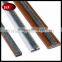 Graphite based Hard rubber strip with pvc shell fireproof intumecsent seal strip with adhesive