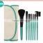 Popular Hot Selling Colorful 7 in 1 Make-Up Brush Set High Quality Comestic Brush With CROCO Bag For Brushes
