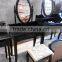 white dressing table with swing mirror bedroom furniture shabby vintage style