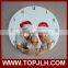 special home sublimation blank glass wall clock for dye sublimation use