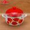 High quality 5pcs Enamel / Ceramic casserole pot/ Turkey pot