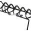Handgun Rack 6 Gun Pistol Holder Metal Organizer For Safe Storage Vinyl Coated