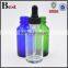 fancy blue 30ml glass dropper bottles wholesale