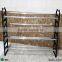 shoes display shelf, 2 tier expandable metal shoe rack