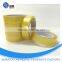Chinese manufacturier hot sale clear/transparent yellow bopp adhesive packing tape for packing