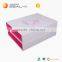 Custom made foldable creative magnetic colosure gift box