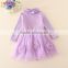 2015 Autumn Children Boutique Clothing Sets Girl Dresses Baby Girl Princess coat dress 2Pcs Set