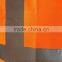 ENISO20471 HV Yellow Polyester Knitted Sew-on Tapes Fluorescent Vest