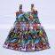 new style boutique baby girls and dolls matching clothes super women boom dress for kids