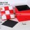 PU leather thick foldable shoes storage stool box bench seat