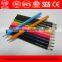 7" 12 pcs jumbo triangle color pencils