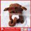 New design cute animal stuffed monkey shaped plush phone holder