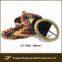 fancy colorful braided belt for women
