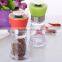 Factory supplier Mini glass salt and pepper grinder set
