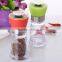 Factory supplier Mini glass salt and pepper grinder set