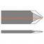 SUMMA 50°Double Edge Cutout Blade(500-0802)