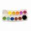 Professional top quality 12 colors art paint solid watercolor