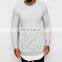 China Supplier Custom Plain Longline Wholesale Crewneck Sweatshirt Man