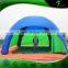 Double Layer Blue 5m Inflatable Bubble Tent For Activity Promotion