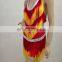 Beautiful sexy halter Latin dance dress with long tassel L-7049#
