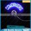 Promotional gift led text message custom letter flashing custom LED usb fan